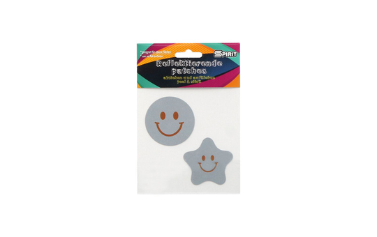 Produktbild von Verkehrssicherheit Sticker Reflektor Aufkleber Stern - 6,5cm, Zitronengelb, 3M Reflexfolie Für Mehr Sichtbarkeit Sicherheitsaufkleber Für Kinderwagen