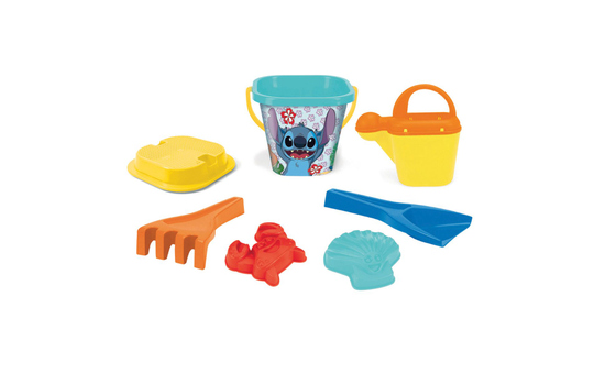 VEDES Janosch Sandeimergarnitur 7-teilig – Spielzeug Für Strand & Sandkasten
