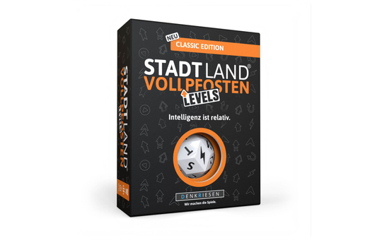 Stadt Land® Vollpfosten - Levels - Classic Edition - Intellignez ist relativ  