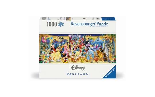 Disney Panorama Puzzle - Gruppenfoto - 1000 Teile