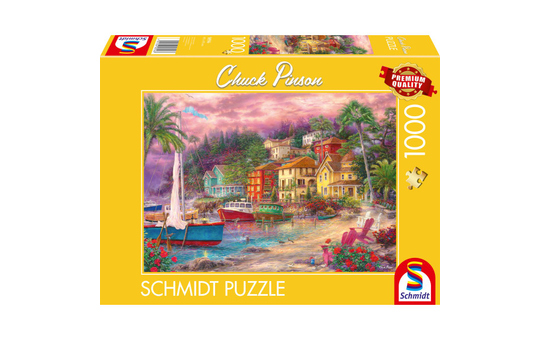 Schmidt Spiele 58556 Puzzle „Küstenzauber“ Von Chuck Pinson – 1000 Teile Premium-Puzzle Für Erwachsene