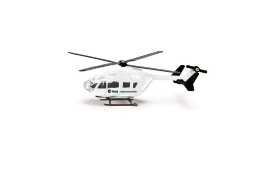 Siku 1609 Hélicoptère ESA – Métal/plastique, Rotors Rotatifs, Logo ESA, 13,3 Cm, Collection Et Jeu, Dès 3 Ans
