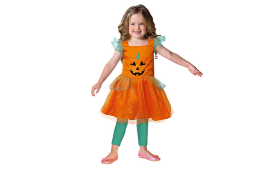 Produktbild von Kürbis Kostüm Kinder GEMVIE Kinder Kürbis Kostüm - Halloween Verkleidung Mit Hut Für Babys Kinderkostüm Orange Polyester