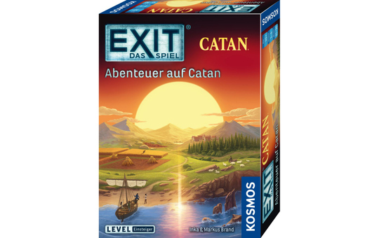 Exit® El Juego: Aventura En Catan – Rompecabezas Y Desafíos Para 1 A 4 Jugadores