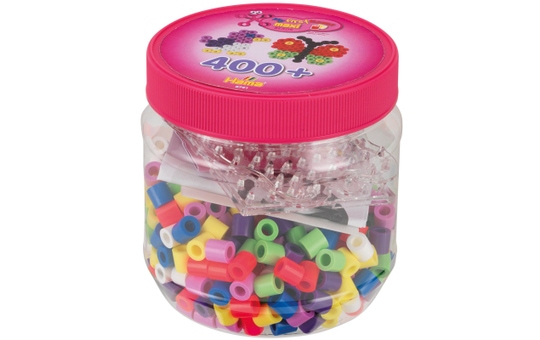 Hama - Bügelperlen Maxi - 400 Perlen - pink 