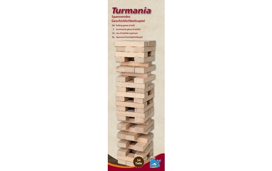 Turmania - Holzspiel - 54-teilig 