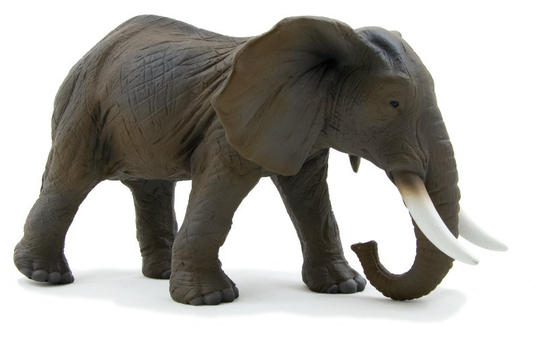 Figurine Éléphant D’Afrique – Bullyland – 16,5 Cm – Peinte à La Main – Jouet Réaliste Sans PVC – Dès 3 Ans