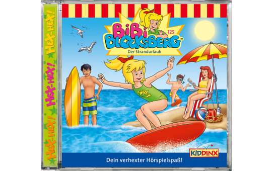 Bibi Blocksberg - Hörspiel CD - Folge 125 - Der Strandurlaub 