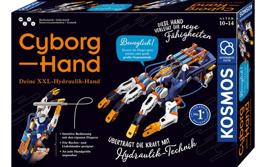 Cyborg-Hand - Deine XXL-Hydraulik-Hand 