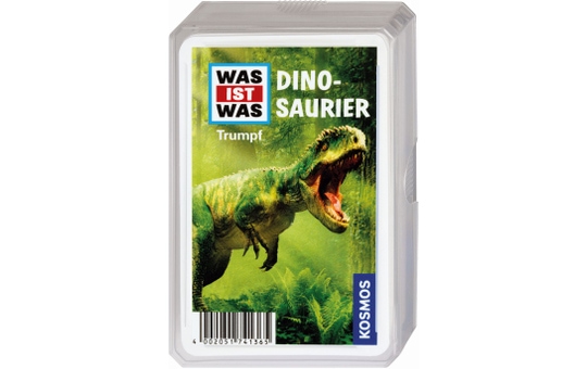 WAS IST WAS - Trumpf Kartenspiel - Dinosaurier 