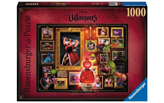 Puzzle - Villainous - Queen of Hearts - 1000 Teile  