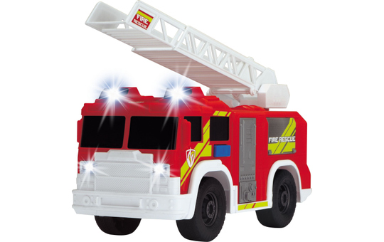 Dickie - Feuerwehrfahrzeug mit ausziehbarer Leiter 