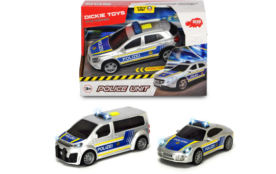 DICKIE - Polizeiauto - Police Unit 