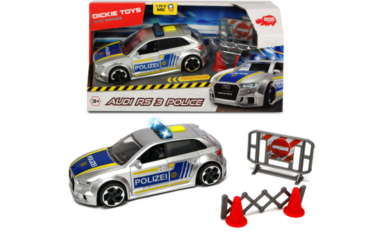 DICKIE - Polizeiauto - Audi - RS3 