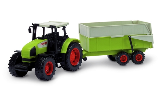 DICKIE Traktor Claas Ares + Anhänger 