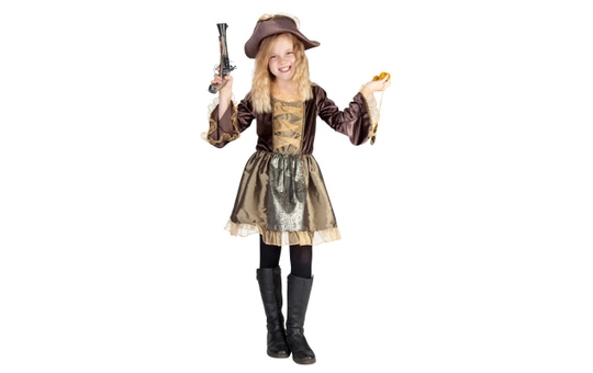 Kostüm Piratin für Kinder 