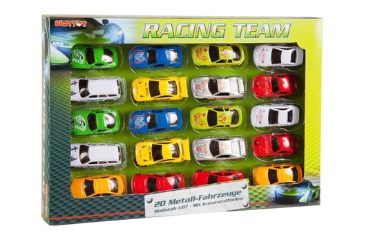 Besttoy - Racing Team Fahrzeuge - 20er Set 