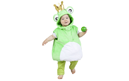 Baby Kostüm Plüsch Froschkönig 