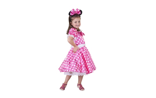 Kostüm - Kleine Maus, in Pink, für Kinder 