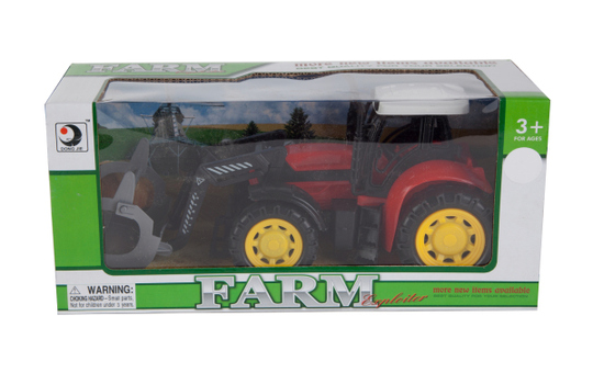Besttoy Traktor mit Frontlader, 24,5cm 