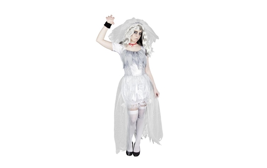 Tote Braut - Kostüm für Erwachsene - in zwei Größen erhältlich 