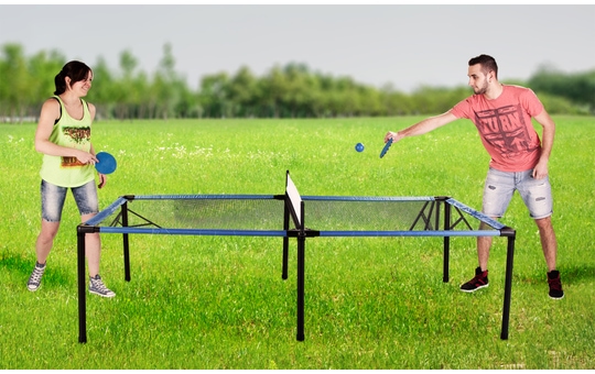 Outdoor Netz-Tischtennis-Set - Spyderball Air - Besttoy 