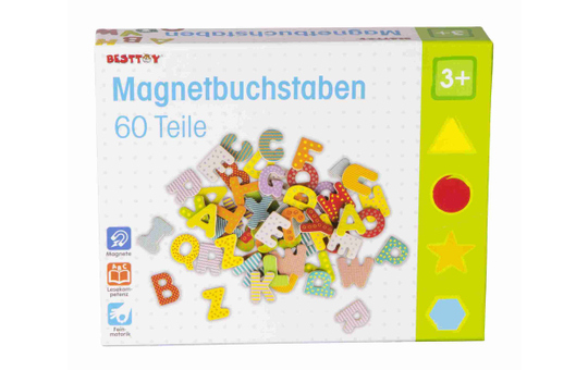 Magnetbuchstaben - 60-teilig 