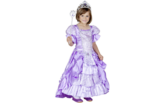 Kostüm - Violette Prinzessin - für Kinder - verschiedene Größen 