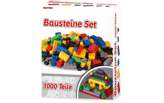 Besttoy - Mittelgroße Bausteine Box - 1000 Teile 