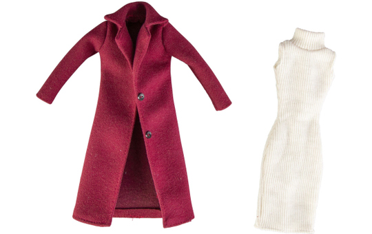 Besttoy - Kleid und Mantel für Modepuppen 