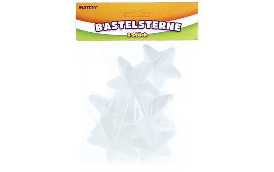Besttoy - Bastel-Sterne - 6 Stück 