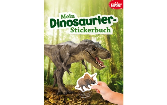 Mein Dinosaurier-Stickerbuch - Edition XXL 