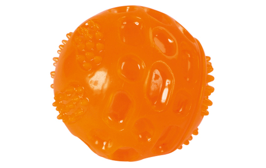 Hundespielzeug - Spielball - orange 