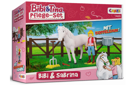 Bibi & Tina - Spielset - Bibi und Sabrina Pflege-Set 