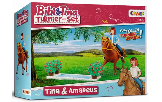Bibi & Tina - Spielset - Tina und Amadeus Turnier-Set 