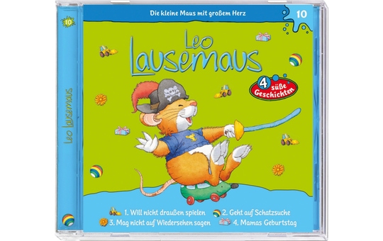 Leo Lausemaus - Hörspiel CD - Folge 10 - 4 süße Geschichten 