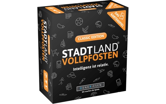 Stadt, Land, Vollpfosten - Das Kartenspiel - Classic Edition 