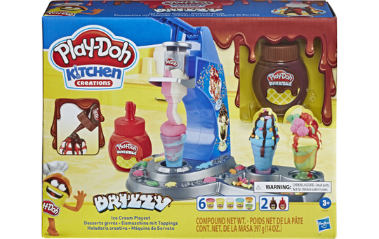 Play-Doh Kitchen - Eismaschine mit Toppings - Knetset 