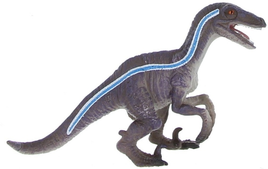 Besttoy Dinosaurier - Velociraptor hockend - Spielfigur 381022 