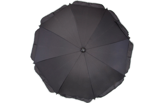 MICA - Sonnenschirm für Kinderwagen - schwarz 
