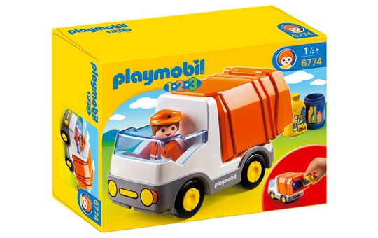 PLAYMOBIL® 6774 - Müllauto - Playmobil 1-2-3 