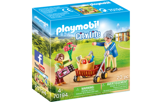 Playmobil® 70194 - Oma mit Rollator 