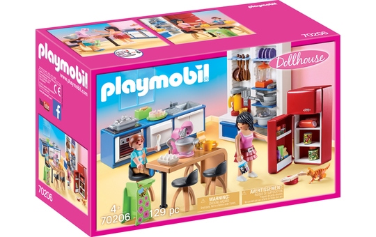PLAYMOBIL® Dollhouse 70206 - Familienküche 