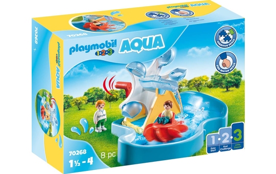 PLAYMOBIL® 70268 - Wasserrad mit Karussell - PLAYMOBIL® 1.2.3 / Aqua 