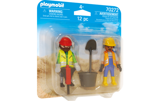 Playmobil® Duo Pack 70272 - Zwei Bauarbeiter 