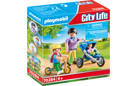PLAYMOBIL® 70284 - Mama mit Kindern - PLAYMOBIL® City Life 
