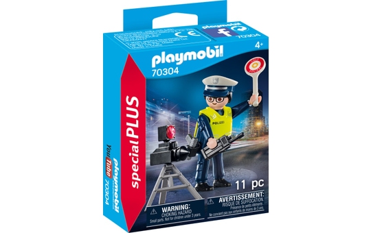 Playmobil® 70304 - Polizist mit Radarfalle - Playmobil®Special Plus 