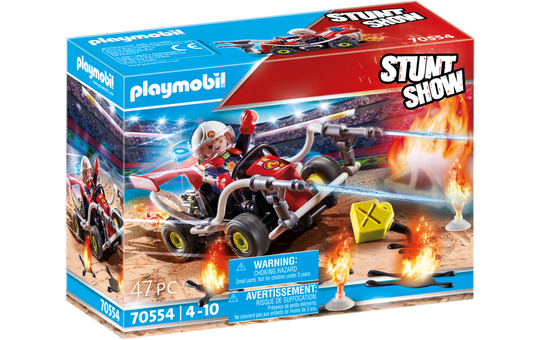 Playmobil® 70554 - Stuntshow Feuerwehrkart - Playmobil® Stunt Show 