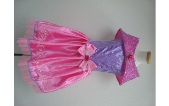 Besttoy Kinder Kostüm Prinzessin rosa-lila-pink 