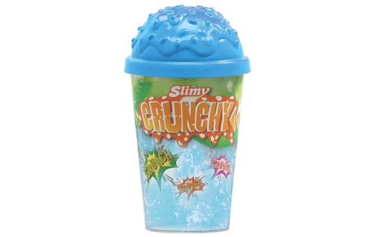 Slimy - Crunchy - Knisterschleim im Becher - verschiedene Farben - 1 Stück 